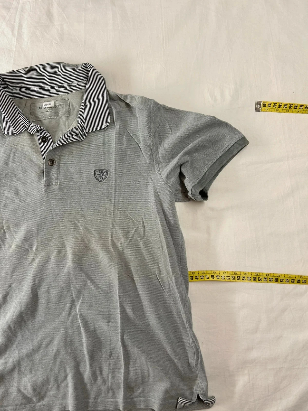 Polo às riscas vintage Armand thierry – photo 4